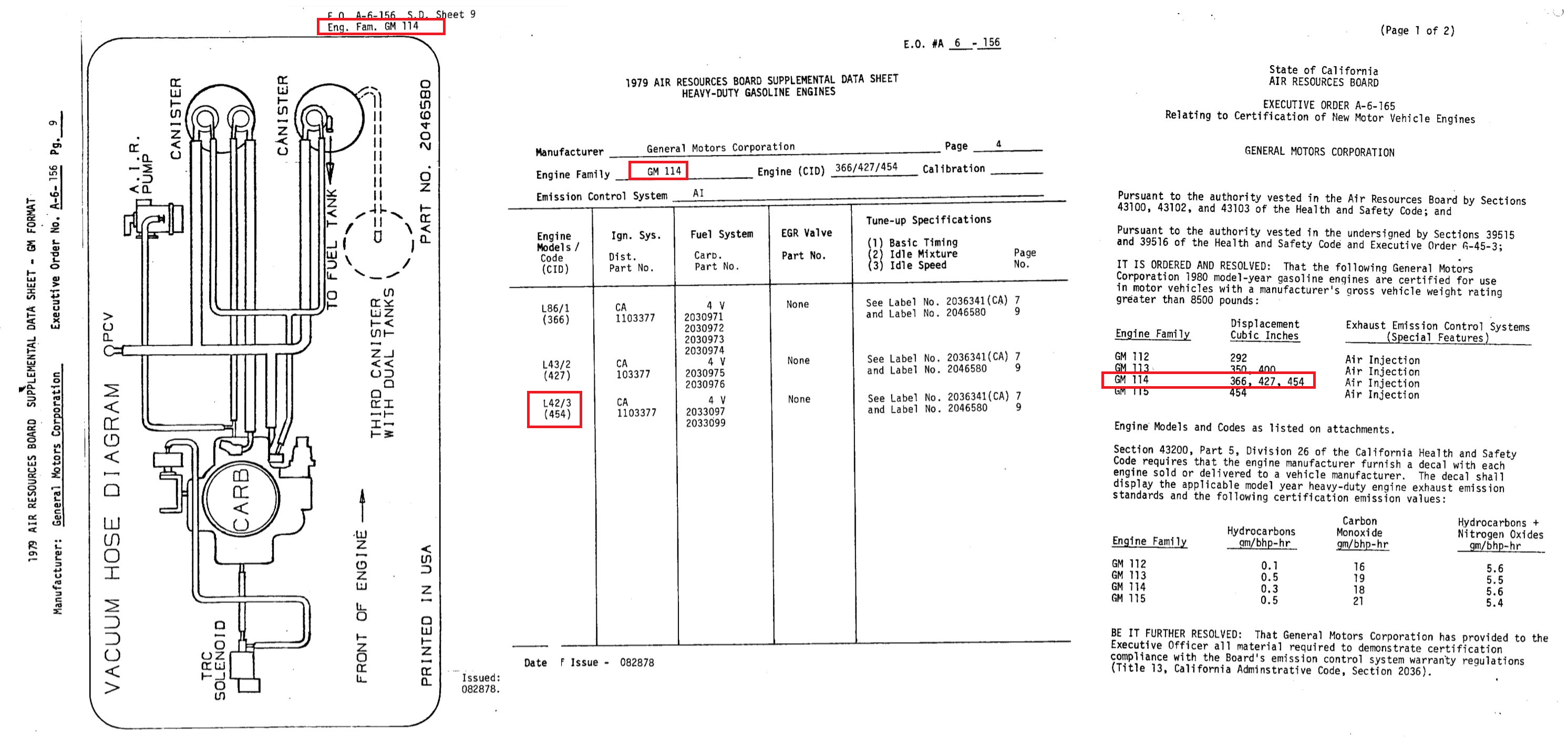 Californa EPA document for Barth Inc 1979